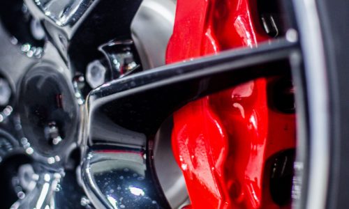 red-pads-pedal-wheel-car